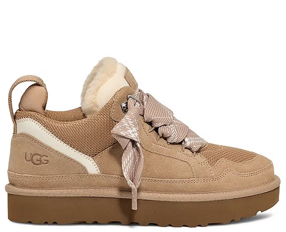 UGG Lowmel Sand Suede Mesh Sneakers Women's sizes 5-12