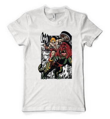 Brandneu mit Etikett Masters Tiger Heman Universum Kampfkatze personalisiert Unisex Erwachsene T-Shirt