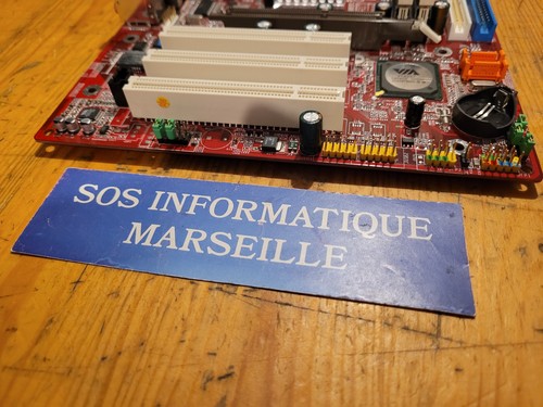Carte Mère MSI MS-7061 VER : 1.0 + Dissipateur et Ventilo + CPU et Platine AR - Afbeelding 6 van 13