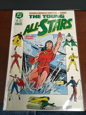 The Young All-Stars #4 September 1987 DC Comics
