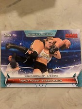 2019 Topps WWE Womens Division Base #69 Ronda Rousey's Debut Match