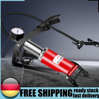 Portable Tire Inflator Double Tube Electric Inflator Pump for Motorbike Ball MTB