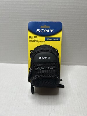 SONY LCS-CSD Soft Cyber-shot  Carrying Case Brand New, Original Packaging