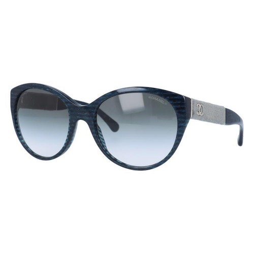 CHANEL Sunglasses Blue - red for ladies woman Size:53口19-145