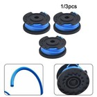 Compatible with For LTR Battery 18 25 Set EU Grass Trimmer Includes Line Spools