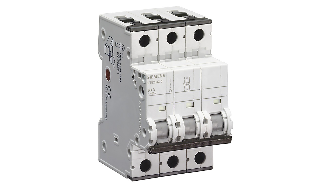 Module Disconnect Switch 63A 3P 400V SENTRON 5TE2 5TL1 5TE2513-0
