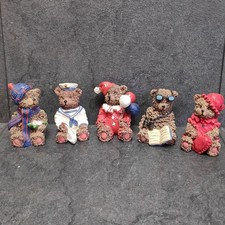 Teddybären Figuren 5 Stück • Teddybär Figur Bär Bären • Ca. 7cm Groß • 