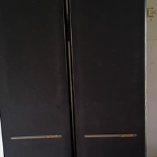 Polk Audio Pair Front Left/Right Floor Standing Speakers Wired Black Banana Jack
