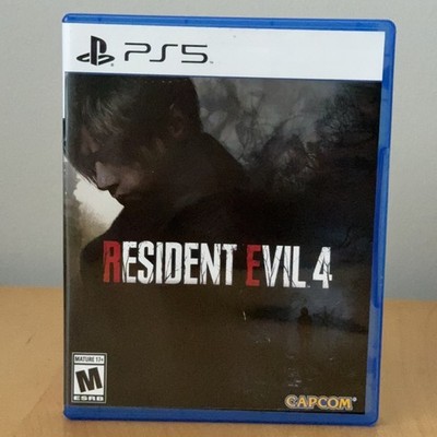 Resident Evil 4 PS5 Capcom 2023 Complete Case & Disc