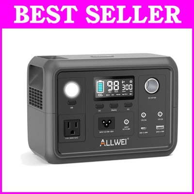 Emergency Backup Power Supply - Portable 256Wh Battery Bank//