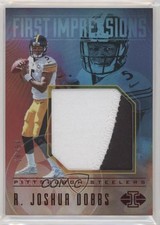 2017 Panini Illusions First Impressions Memorabilia Red 16/50 R Joshua Dobbs qf8