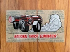 Vintage 1960’s Coca Cola Coke National Thirst Eliminator Racing Decal