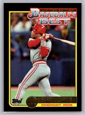 #21 Barry Larkin 1992 Topps McDonald's Baseball's Best Cincinnati Reds