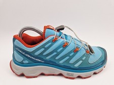 r1 Salomon Synapse Damen Walking Schuhe Gr. 36 |  128469 Blau Schnellverschluss