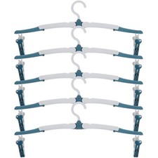 5 Pcs Folding Hangers for Traveling Clothes Space Saving Drying Rack