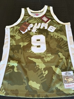 Mitchell & Ness 2000 San Antonio Spurs Tony Parker 9 Swingman