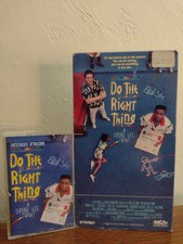 Do the Right Thing VHS  Cassette Combo, 1998 Spike Lee, Both Fully Tested