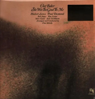 LP Chet Baker She Was Too Good To Me CRYSTAL CLEAR VINYL, NUMBERED, 180G