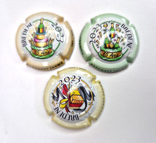 capsule de champagne Tapprest J. - Série Bredene 2024 - N° / 300 Ex. - N°1 à 1b