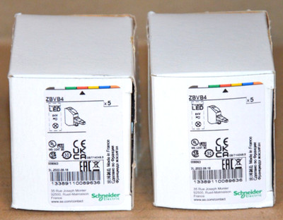 SCHNEIDER ELECTRIC ZBVB4 LED-Modul 10 Stück NEU OVP