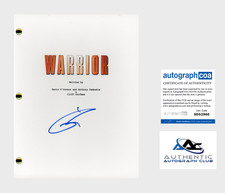 TOM HARDY AUTOGRAPH SIGNED WARRIOR FULL SCRIPT SCREENPLAY ACOA