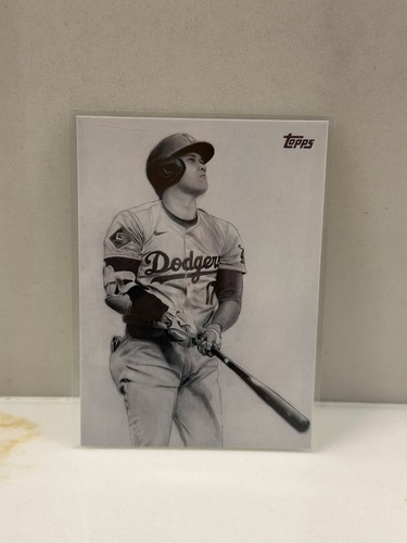 2025 Topps Update Keegan Hall Art #KHAC-5 Shohei Ohtani Dodgers