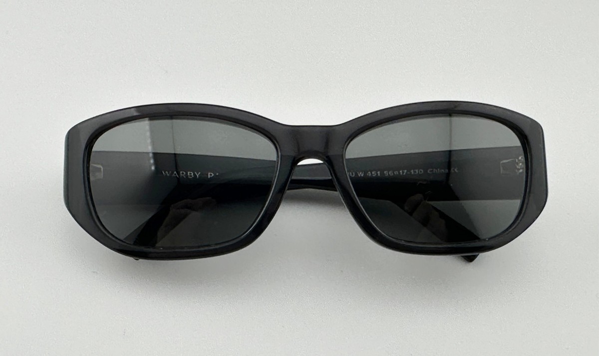 Warby Parker Anju W 451 Black Crystal Sunglasses/Eyeglass 56  display picture 1