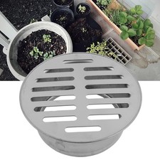 Stainless Steel Floor Drain with Hollow Design for Efficient Roof Drainage