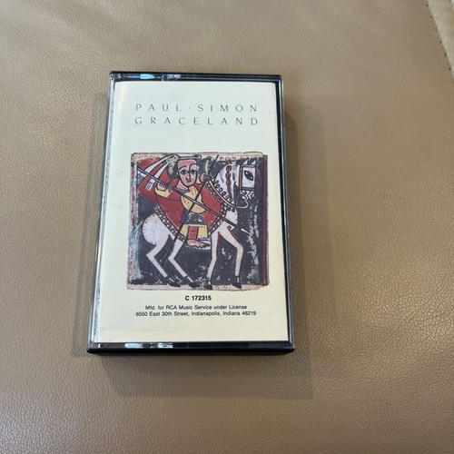 Paul Simon Graceland Cassette Tape 1986 Warner Bros Play Tested Well