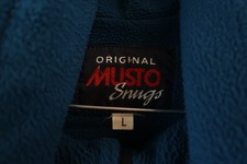 MUSTO Original Snugs Blue Windbreaker Jacket size L Mens Casual Outdoors 024647