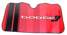 003705R01 Dodge Red Windshield Sunshade