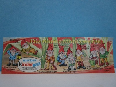 BPZ Die Blumentopfzwerge 1988 100% Original (2)
