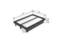 NEU - Bosch F026400439 Luftfilter FüR Honda
