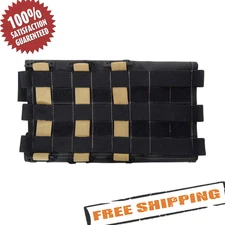 Smittybilt 56644 GEAR Black/Tan 600 Denier Polyester Sunvisor Organizer