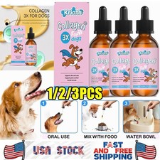 Premium Collagen for Dogs with Hyaluronic Acid, Liquid Supplement