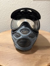 Dye Invision 3 Paintball Mask Goggle System Gray Black w/ Visor & Bag