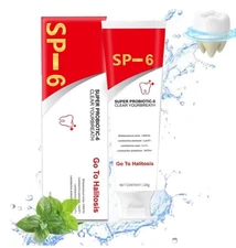 SP-6 Super Probiotic Brightening Toothpaste by Yayashi 120g NEW