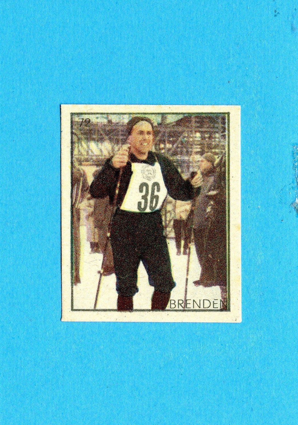(N12) CAMPIONI DELLO SPORT STELLA 1955 - Figurina- n 72 - BRENDEN