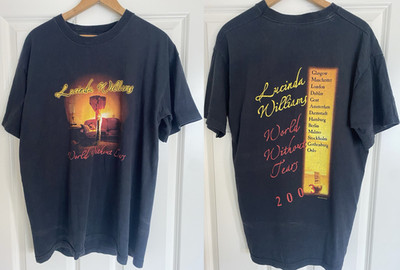 Lucinda Williams World Without Tears Album T-shirt S to 5XL ZL584