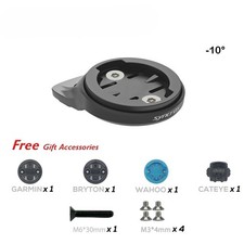 Bicycle Computer Support Aluminum Cap Integration Holder for Bike Handlebar Stem