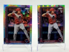 2025 Topps Chrome - Bryce Teodosio #198 Prism Refractor & Base (RC)⚾️⚾️⚾️⚾️⚾️⚾️⚾