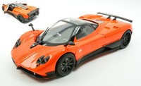 Motormax 1/18 Pagani Zonda F 2008 Orange Statisches Modell Diecast
