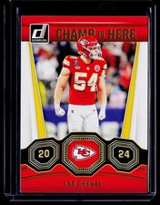 2024 Donruss #12 Leo Chenal Champ is Here