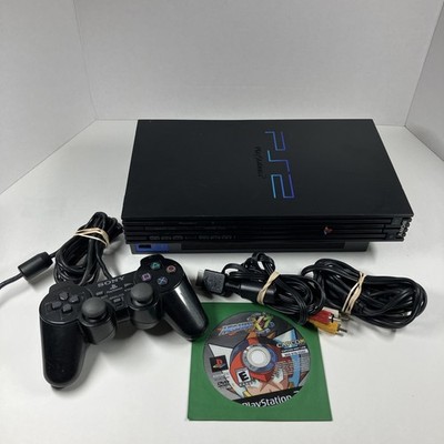 Sony Playstation 2 SCPH-39001 Fat PS2 Console System Bundle WORKS