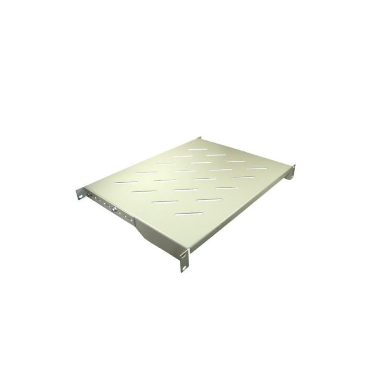 Adjustable shelf 19 1U depth 350mm V RAL7035 005170