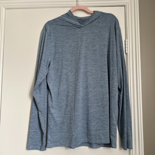 Patagonia (2) Capilene Cool Daily Hoody Mens Feather Grey Pullover Stretch NWOT - Picture 2 of 8