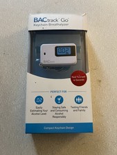 BACtrack Go Keychain Breathalyzer, Ultra-Portable Pocket Keyring Alcohol, White
