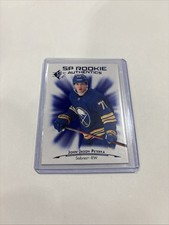 2021-22 SP Rookie Authentics #121 J.J. Peterka Blue