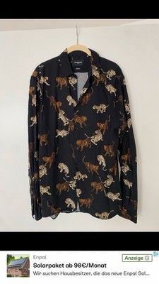 The Kooples Animal Tiger Print Hemd in S wie NEU!