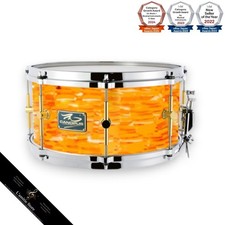 Canopus The Maple 8x14 Snare Drum Mod Orange Bright Complex Tones